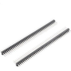 uxcell 20pcs 2.54mm Pitch Connector Pin Header Strip for Arduino Prototype Shield