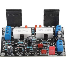 2SC5200 + 2SA1943 Digital Audio Stereo Amplifier Board Digital Audio Stereo Amplifier Power Amplifier Board 100W Amp Speaker Circle Protection Board