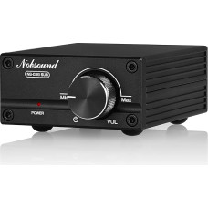 Nobsound 100W Subwoofer Digital Power Amplifier with Power Supply - Black