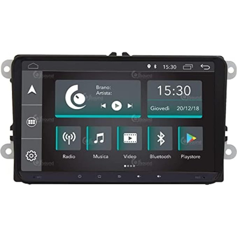 Costum Fit Car Radio for Volkswagen Android GPS Bluetooth WiFi Dab USB Full HD Touchscreen Display 9 Inch Easyconnect