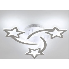 LED Ceiling Light, Creative Star Shapes Lamp Living Room, 38 W 3420 LM Ceiling Light, 6500 K Cool White Light, Bedroom Chandelier, Living Room Ceiling Light