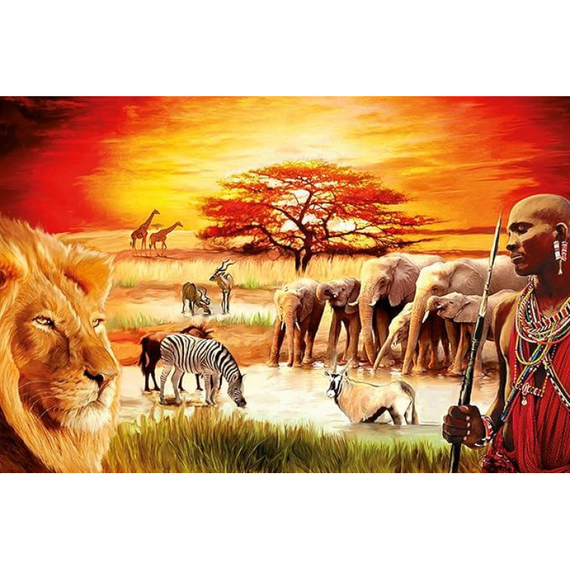 Ravensburger Savannah Masaih (3000 dalių)