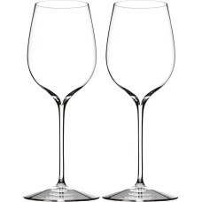 Waterford Crystal Elegance Wine History Pinot Noir Wine Glass Pair