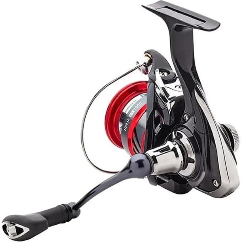 Karpfenrute LT Angelrolle 4BB Max Drag 5-12 kg Weitwurf ABS Angelrollen