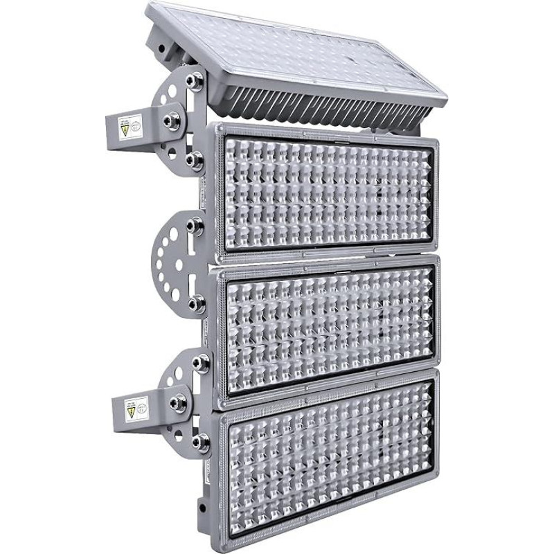 LED prožektorius 400 W LED prožektorius 6500 K 40000 LM lauko prožektorius IP67 vandeniui atsparus prožektorius lauke su reguliuojamu kampu sodo stadionui