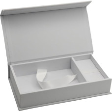 Elegant photo box with USB slot. Gift box for USB flash drives and photo prints. Keepsake box for weddings, memory box, photo gift.