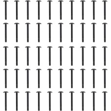 VILLCASE Kompiuterio korpuso ventiliatoriaus mutacijos kaištis Anti Triukšmo mažinimas Vibracijos mažinimo varžtas Ventiliatoriaus kniedės, skirtos kompiuterio ventiliatoriui CPU ventiliatoriui 50 vnt.