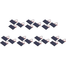 Pack of 7 DC 6V 1W Solar Panel Cell Power Module Polycrystalline Silicon Solar Panel with 30cm Cable for Making Solar Lawn Lights
