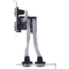 99100 Chipsatz PCIe 4 prievadai Pridėti kortelę Multi RS232 DB9 išplėtimo adapteris Keitiklis TXB077 Adapteris Keitiklis