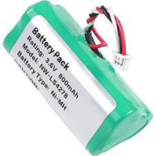 800 mAh 3.6 V Batteries Replacement Battery Compatible with Symbol Barcode Scanner DS6878 DS6878-SR LS4278 LS4278-M LI4278 NI-MH AA Rechargeable Battery 82-67705-01 BTRY-LS42RAAOE-01