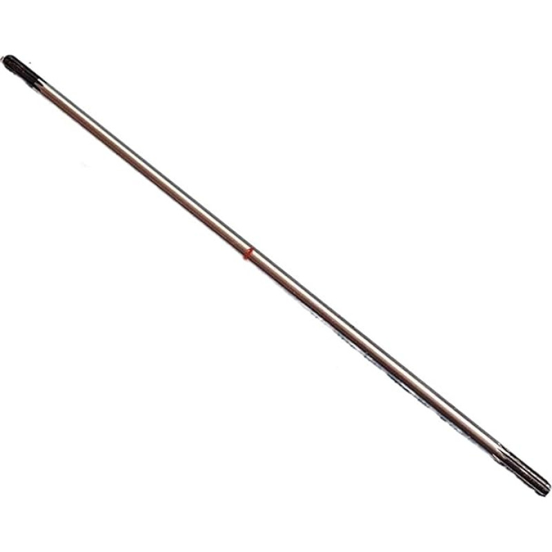 9 Zähne, 8 mm Antriebswelle for 26-mm-Rohr, Rasentrimmer, Handbagger, Länge 330 mm(1 x varantysis velenas)