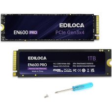 EN600 PRO vidinis SSD 2TB PCle 3.0x4, NVMe M.2 2280, iki 3500MB/s, vidinis SSD diskas, SLC Cache 3D NAND TLC, grafeno aušinimo lipdukai, atmintis kompiuteriams, staliniams ir nešiojamiesiems kompiuteriams