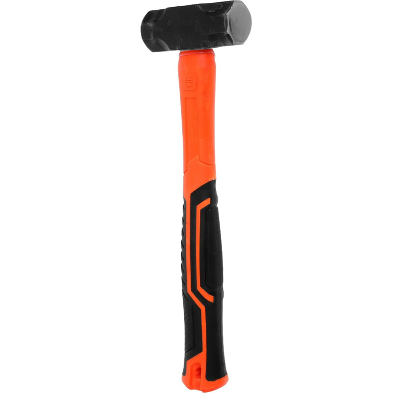 Carbon Steel Heavy Duty Octagonal Hammer Industrieller Mehrzweckhammer mit Stoßdämpfendem Griff für Mauerwerk Wandzerstörung und Bauarbeiten Langlebig und Widerstandsfähig