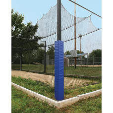 Strapazierfähige Schaumstoff-Polsterung für Basketballstangen (1,22 m), stoßdämpfende Abdeckung für Garage, Keller, Fitnessstudio und Sportplätze - langlebiger blauer quadratischer Schutz (8