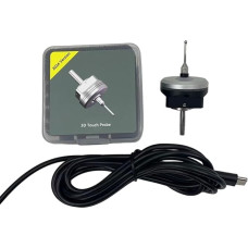 V6 3D-Touch-Sonde, Kantenfinder für CNC-Maschine, Anti-Roll-Desktop-Sonde mit 6 mm/4 mm Spitzenoptionen, Edelstahlsensor, ±X/Y/Z-Erkennung, 5–24 V DC (4 mm)