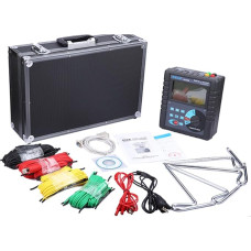 Current Clamp Meter, Digital Grounding Resistance Tester Earth Resistance Meter ETCR3000B, Professional Microcurrent Tester