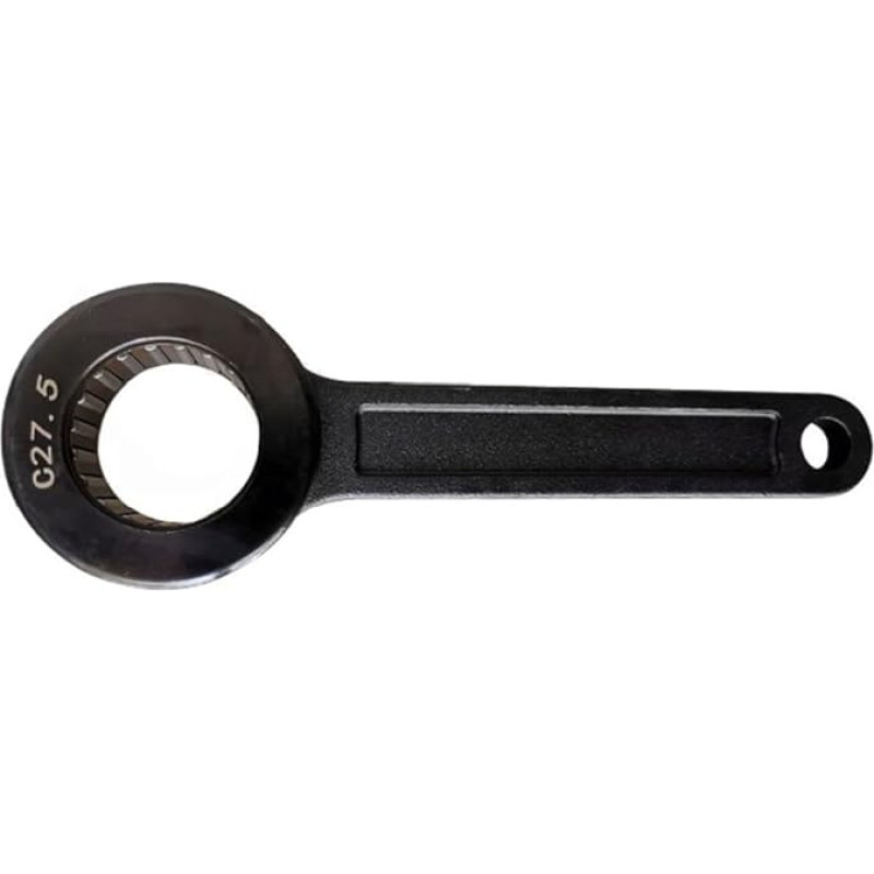 Kugellagerschlüssel für CNC-Bearbeitungszentren, robuster 20CrMo-Stahlmutternschlüssel, kompatibel mit SK06/10/16, GER20/25/32, BT40/ER Hochgeschwindwindigkeits-Werkzeughaltern in Schwarz