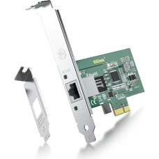 Gigabitinio tinklo kortelė-Intel I210 lustas 1Gb konvertuoto tinklo adapterio kortelė(NIC) Ethernet PCI-E X1 vienas RJ45 varinis prievadas Windows Server, Linux, PC, VMware ESX.
