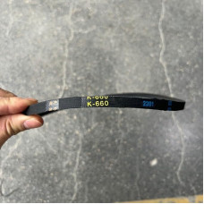 Dreieck Antriebsriemen für Bohrmaschine Industrie und Landwirtschaft Ausrüstung K660 Gummi Antriebsriemen 66cm(L) x 8mm(W) - 2 Stück