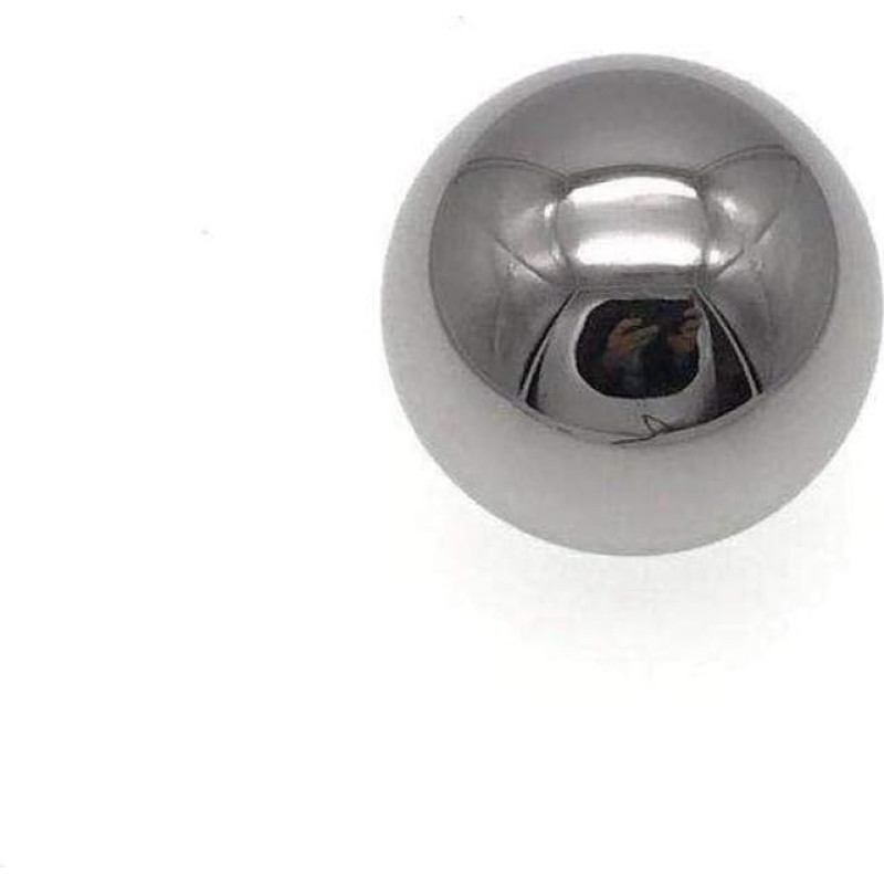 Anglinio plieno rutuliukai, tikslūs rutuliukai, 304 nerūdijančio plieno rutuliukas, tikslus kietas apvalus rutuliukas, 20 m, 30 mm, 40 mm, 50 mm, 60 mm didelis nerūdijančio plieno rutuliukas (45 mm304 medžiaga 1 grūdas)