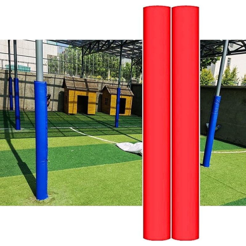 Schaumstoff-Stangenschutzpolsterung, wasserdicht, Outdoor-Schutz für Basketballtor, Keller und Garage, 2 Stück