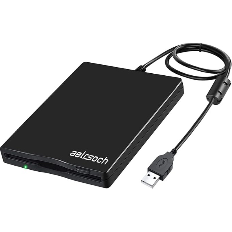 Disketinis kaupiklis, išorinis disketinis kaupiklis, USB disketinis kaupiklis, USB disketinis kaupiklis, 3,5 išorinis disketinis kaupiklis, 1,44 MB/2 HD disketinis kaupiklis, 
