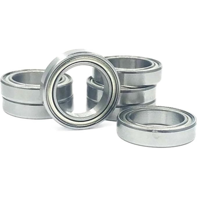 Lager, 20 Stück 6703ZZ Lager 17 x 23 4 mm dünner Abschnitt 6703 ZZ Kugellager 61703ZZ,Verbesserte Haltbarkeit