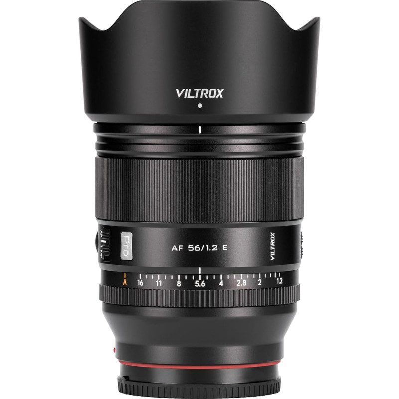VILTROX 56mm F1.2 E Pro didelės diafragmos objektyvas, tinkamas E-Mount sistemai