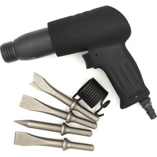 190 Pneumatische Schaufel Luft Meißel Rust Remover Wind Pick Briem Pad Derust Werkzeuge mit 4 Kopf