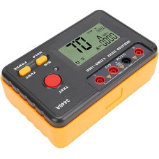 ETCR3440A Digitaler Isolationswiderstandstester, Megaohm-Messgerät mit 250 V, 500 V, 1000 Prüfspannung Im Bereich von 0,25 MΩ Bis 10 GΩ für Elektrogeräte, Motoren, Kabel,