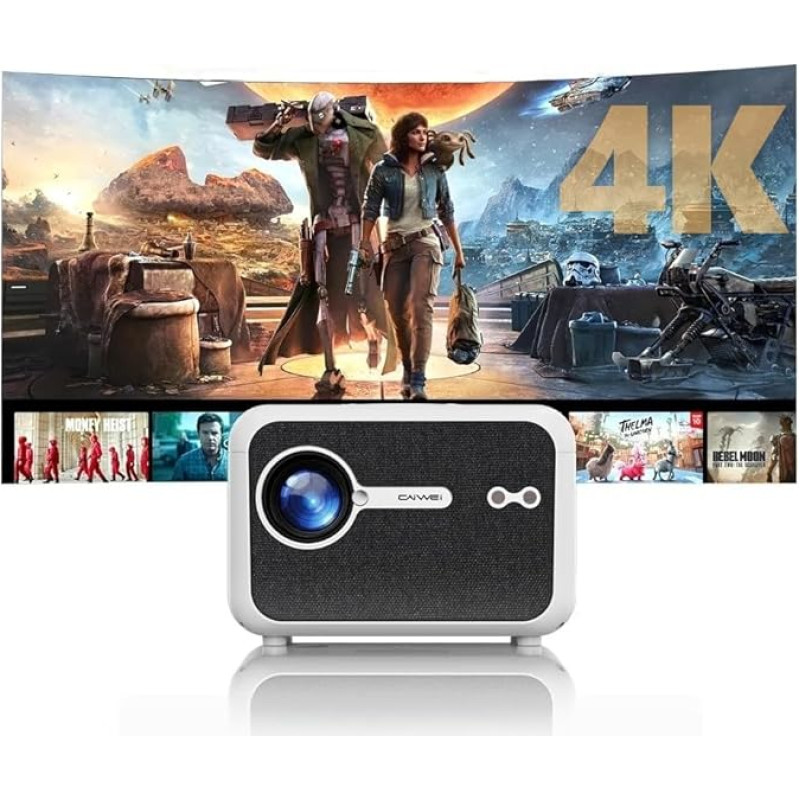 4K išmanusis projektorius su HDMI eARC/CEC 