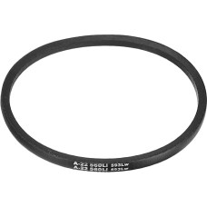2 Stück A22 umwickelter Gummiriemen, A-Abschnitt Keilriemen, 61 cm Außenumfang x 1,3 cm Breite x 0,8 cm Dicke, industrieller Kraftübertragungsriemen