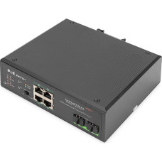 DIGITUS PoE tinklo komutatorius - 6 prievadų 