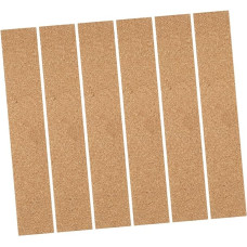Korkstreifen Selbstklebend Naturkork 30x5cm Pinnwandstreifen Für Büro Wanddekor Memoboard Notizen Fotos