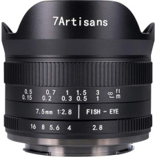 7Artisans 7,5 mm F2,8 II APS-C 