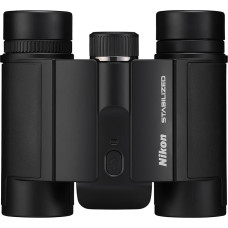 NIKON stabilizuoti žiūronai 10X25 S (kompaktiški ir itin lengvi žiūronai su vaizdo stabilizavimo funkcija)