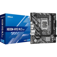 Asrock H610M-HVS/M.2 R2.0 Intel H610 LGA 1700 Micro ATX