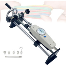 Rankiniu ratu valdomas dinamometro bandymų stendas, skaitmeninis jėgos matavimo prietaisas su horizontaliu stovu mechaniniams komponentams bandyti NK-50N