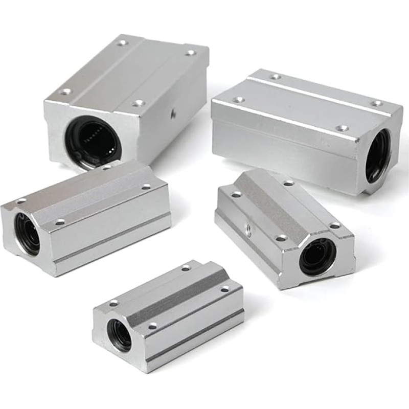 2 vnt. SCS8LUU SCS10LUU SCS12LUU SCS13LUU SCS16LUU SCS20LUU 12 mm linijinio kėliklio blokas (SCS10LUU)