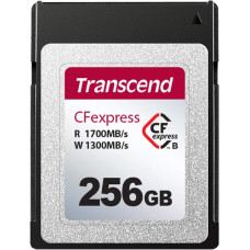 Transcend CFexpress TS256GCFE820 820 Type B Memory Card - Read/Write Speeds Up To 1700MB/s 1300MB/s 256GB