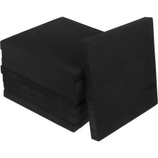 DOITOOL Pakuotė iš 8 polietileno putų pagalvėlių įdėklo Apsauginės putos įdėklas Amatas Didelis Pasirinkite lagaminų pakuotę Putų putų pakuotės įdėklai Putų padas EVA juodas