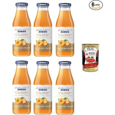 Zuegg Nettare di Albicoche Senza Pesticidi Abrikosų nektaras be pesticidų 6 x 500 ml + itališkas gurmaniškas Polpa 400 g