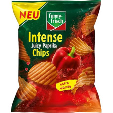 funny-frisch Intense Chips Juicy Paprika 110 g