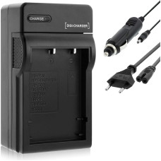 Maitinimo tinklo / automobilinis įkroviklis, suderinamas su Fuji NP-60 / Casio NP-30 / Drift HD 1080p / Toshiba BT3... Žiūrėti sąrašą