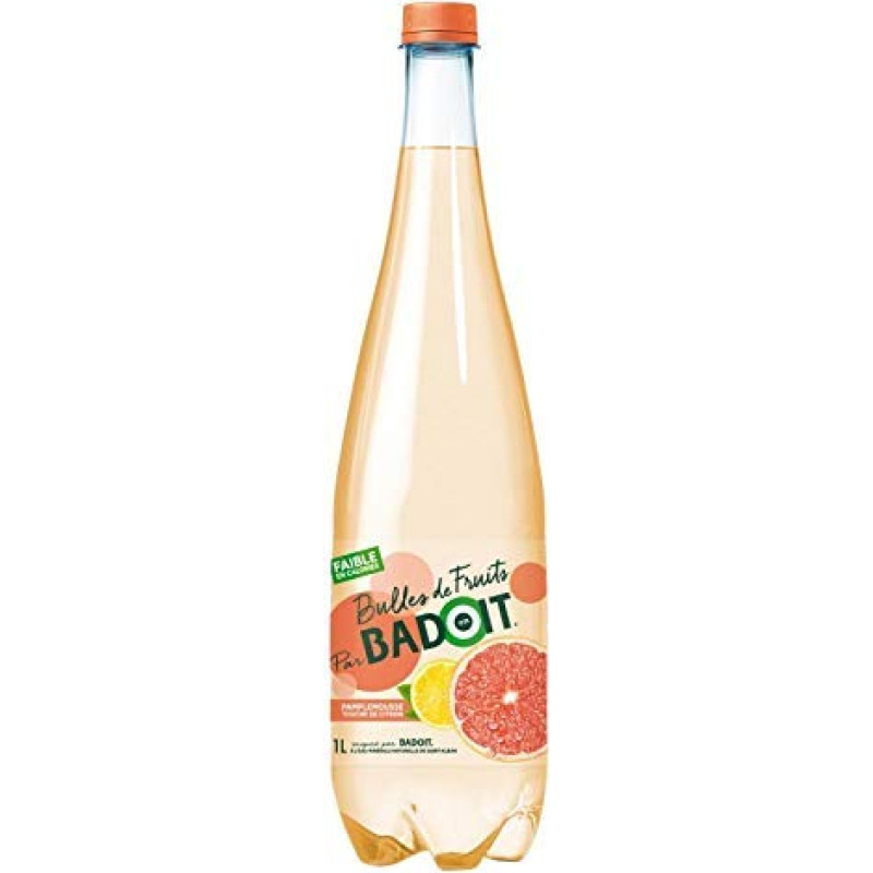 BADOIT Obstblasen, Zitrone, 1 l, 4 Stück
