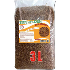 Sliekai 3 litrai aukščiausios kokybės užkandžių, tinkamų paukščiams, žuvims, ropliams, vėžliams, ežiams, graužikams, laukinių gyvūnų maistui