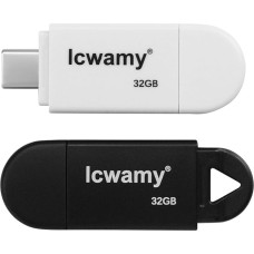 C tipo USB atmintinė 32 GB, 2 pakuotės C tipo atmintinė USB C tipo atmintinė