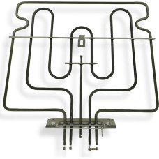 DL-pro Heating Element 1300 + 1600 W 230 V Compatible with Miele 7511681 IRCA 9011R461 Top Heat Grill Oven Heater Heater for Oven Cooker