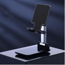 Home Phone Stand Foldable Telescopic Stand Live Broadcast Selfie (Black)