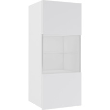 Mirjan24 Calabrini BR05 pakabinama vitrina, atidaroma be rankenų, pasirinktos spalvos, vitrininė spinta, aukšta spinta, aukštoji spinta, svetainės aukštoji spinta, spinta, spintelė